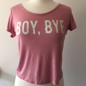 Boy, Bye Soft T-Shirt Shirt M/L Kali Reve